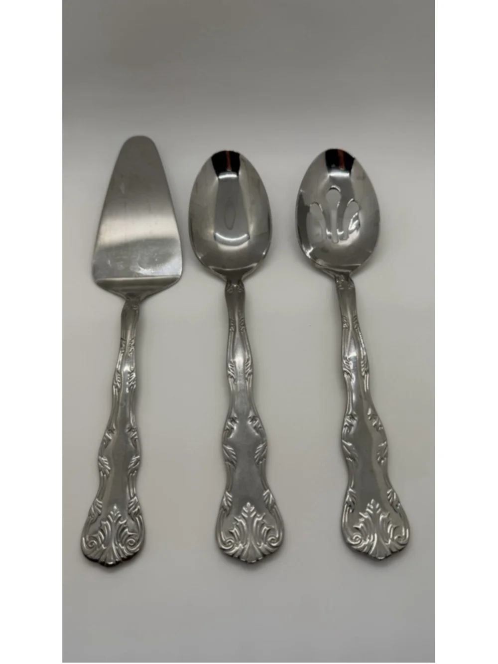 reed and barton stainless serving pieces Set Of 3